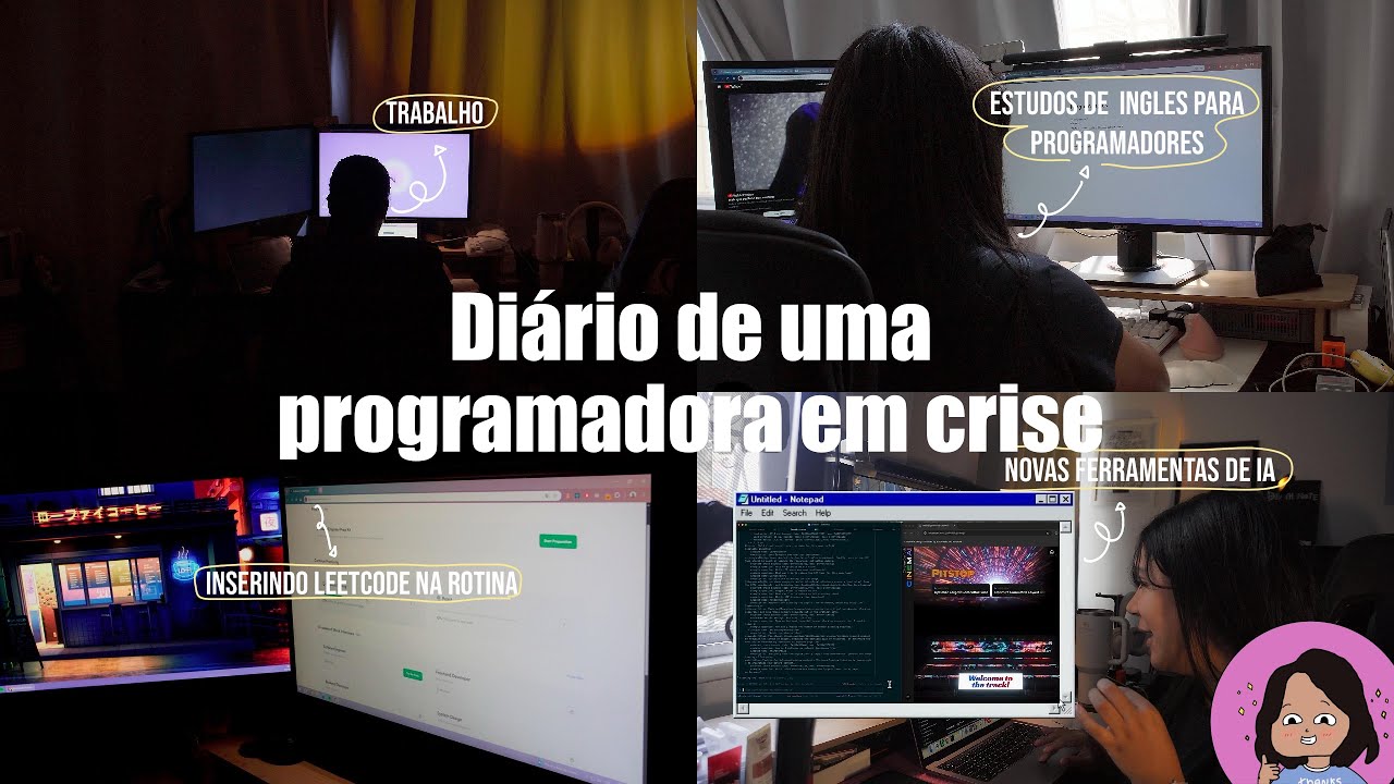 Rotina como programadora pleno | Estudos para melhorar o inglês e tentando não procrastinar