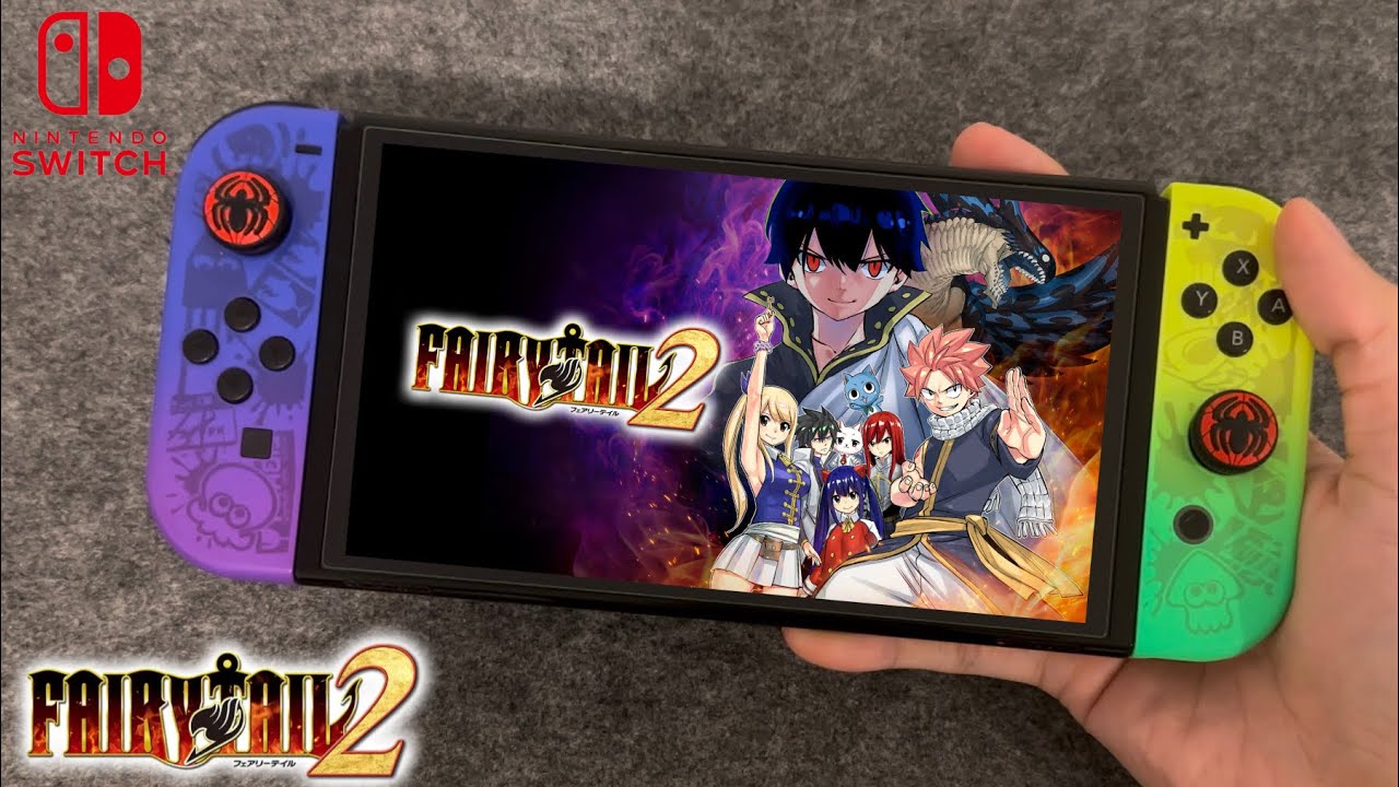 Fairy Tail 2 Nintendo Switch Gameplay | Switch Oled Gameplay