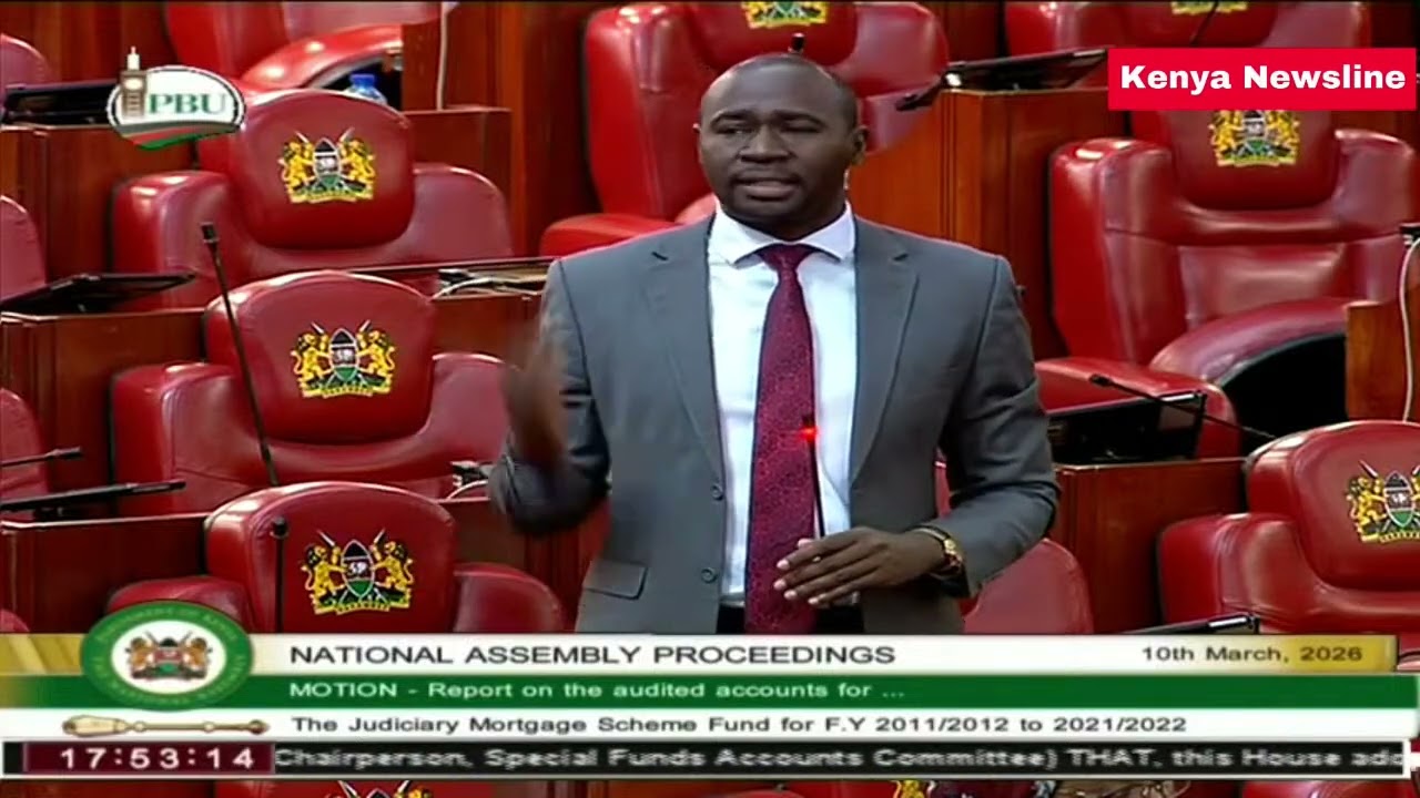 LEAVING NO STONE UNTURNED! Listen to MP Gitonga Mukunji submission in parliament today