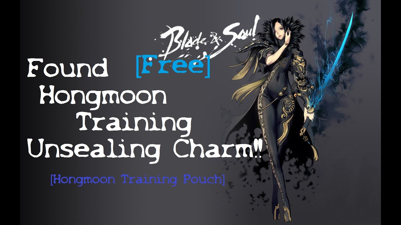 Blade and Soul | Found Hongmoon Training Unsealing Charm | Hongmoon Training Pouch | Daily Rewards