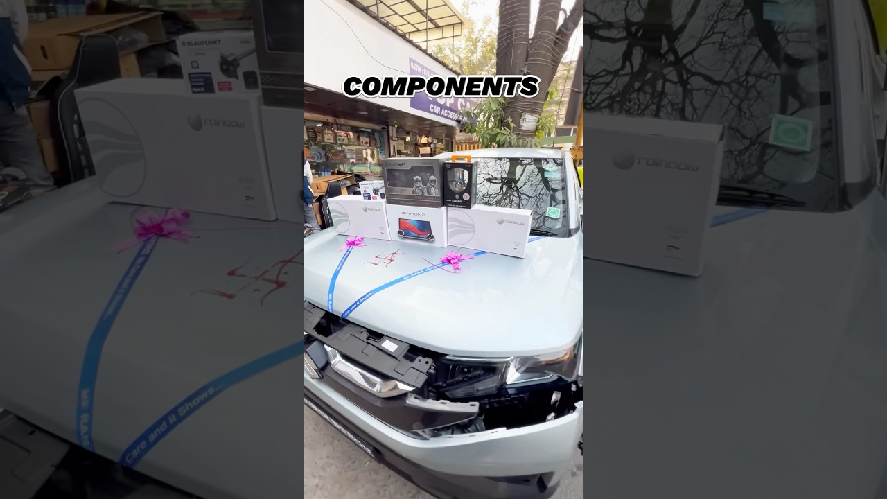 Maruti Suzuki Brezza Accessories Installed #caraccessories #automobile #carshorts