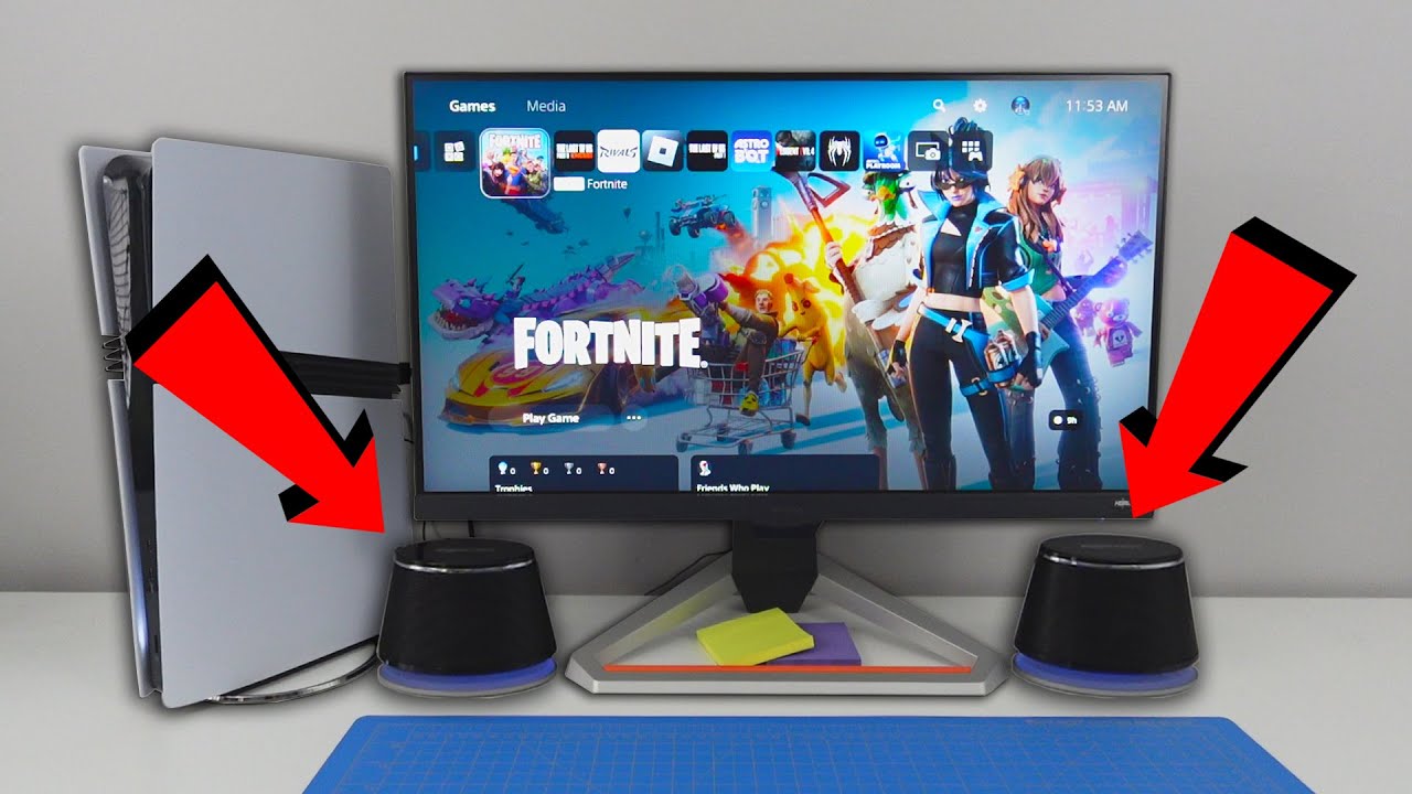 Как подключить колонки ПК к PS5 (простой способ)
