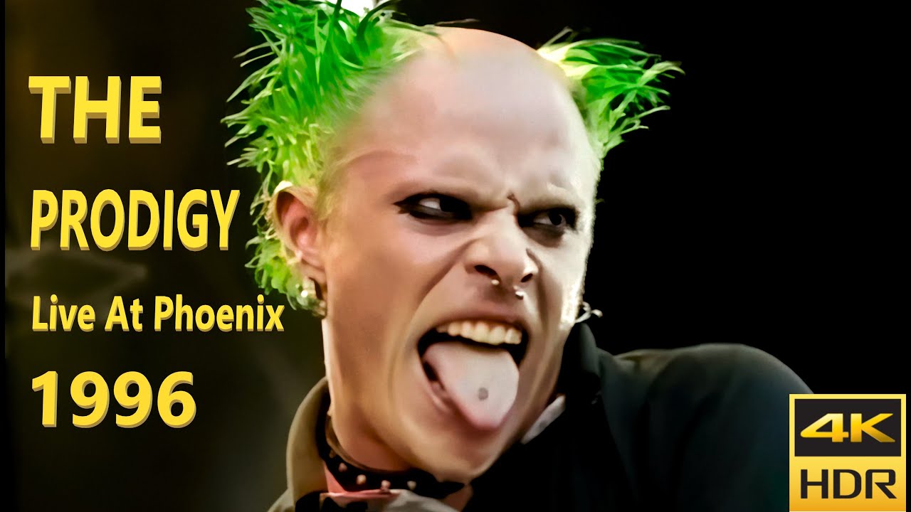 The Prodigy - Live At Phoenix 1996 (4K HDR 60fps)