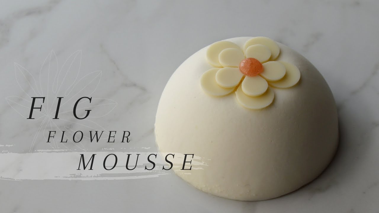FIG FLOWER🌸 (Yogurt Mousse/ Figs and Hazelnuts) | Denise Castagno |