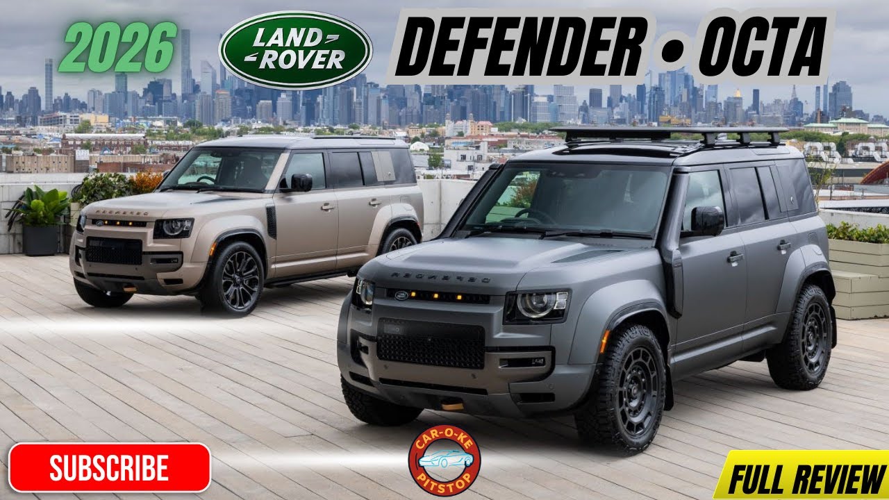Обзор Land Rover Defender 2026 года — мощность OCTA, внедорожные улучшения, новый интерьер и реал...