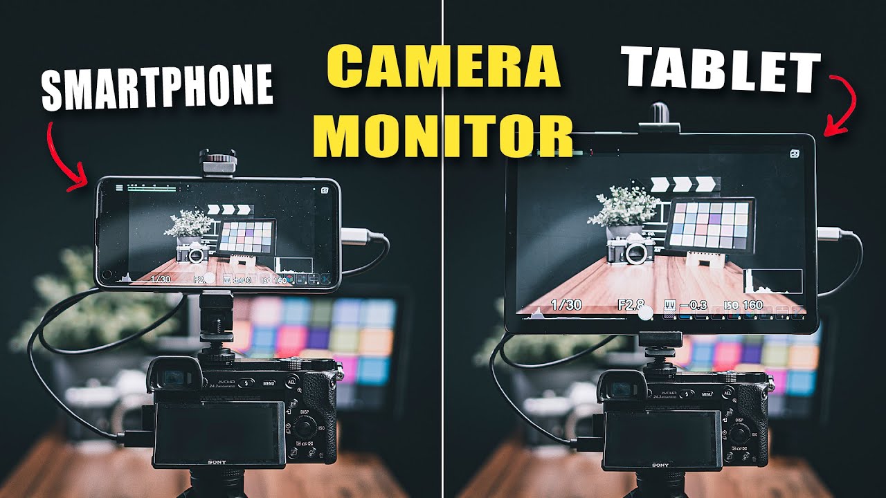 Trasforma il tuo Smartphone/Tablet in MONITOR per qualsiasi Videocamera! 🎥📲