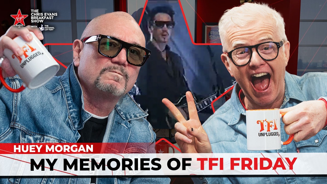Huey Morgan - My MEMORIES of TFI Friday = Glastonbury, Coachella Moments, a Madonna Story & More