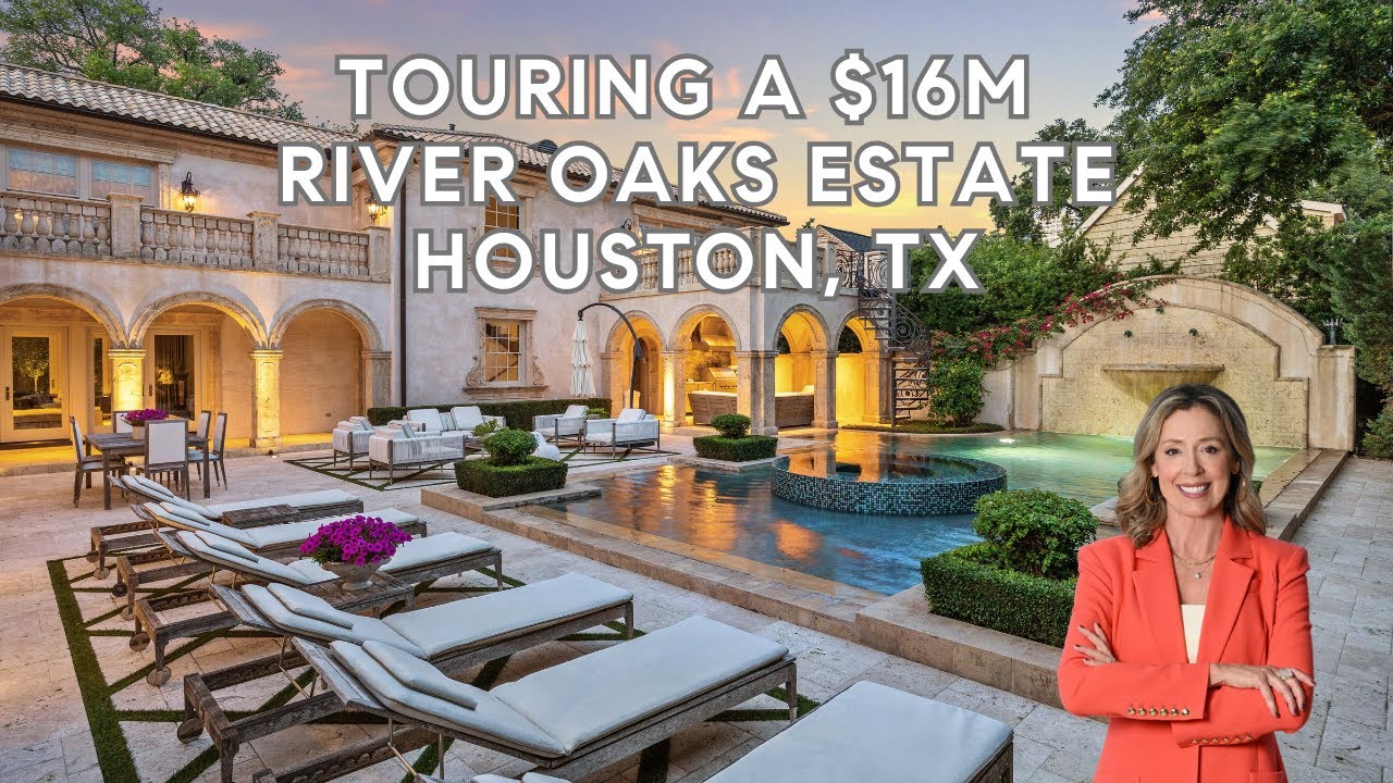 Tour a $16M Luxury Estate in River Oaks | Houston, TX