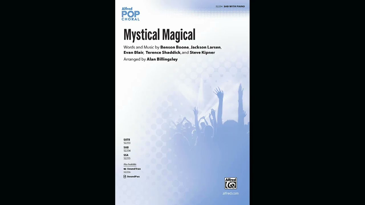 Mystical Magical (SAB), arr. Alan Billingsley - Score & Sound