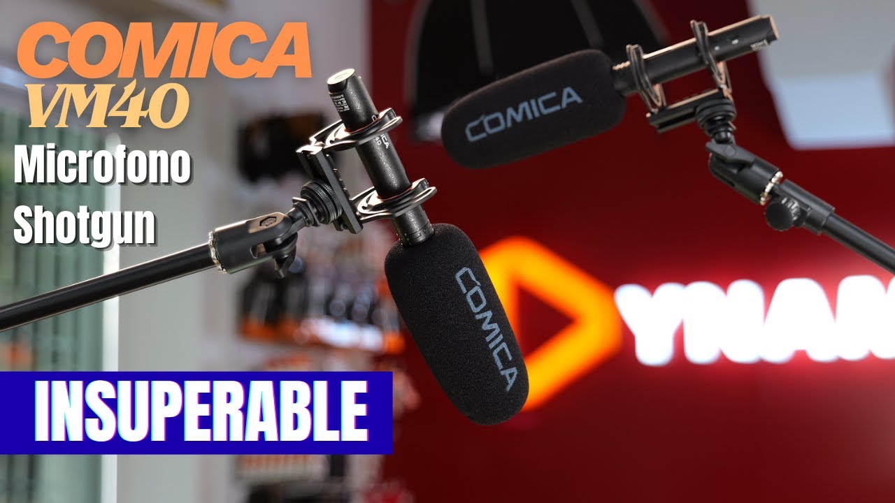 Microfono Shotgun Comica VM40 Combo. Un micrfono Shotgun insuperable en conectividad e innovacion