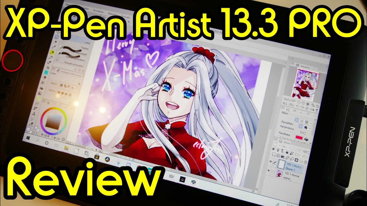 XP-Pen Artist 13.3 PRO Review + Giveaway