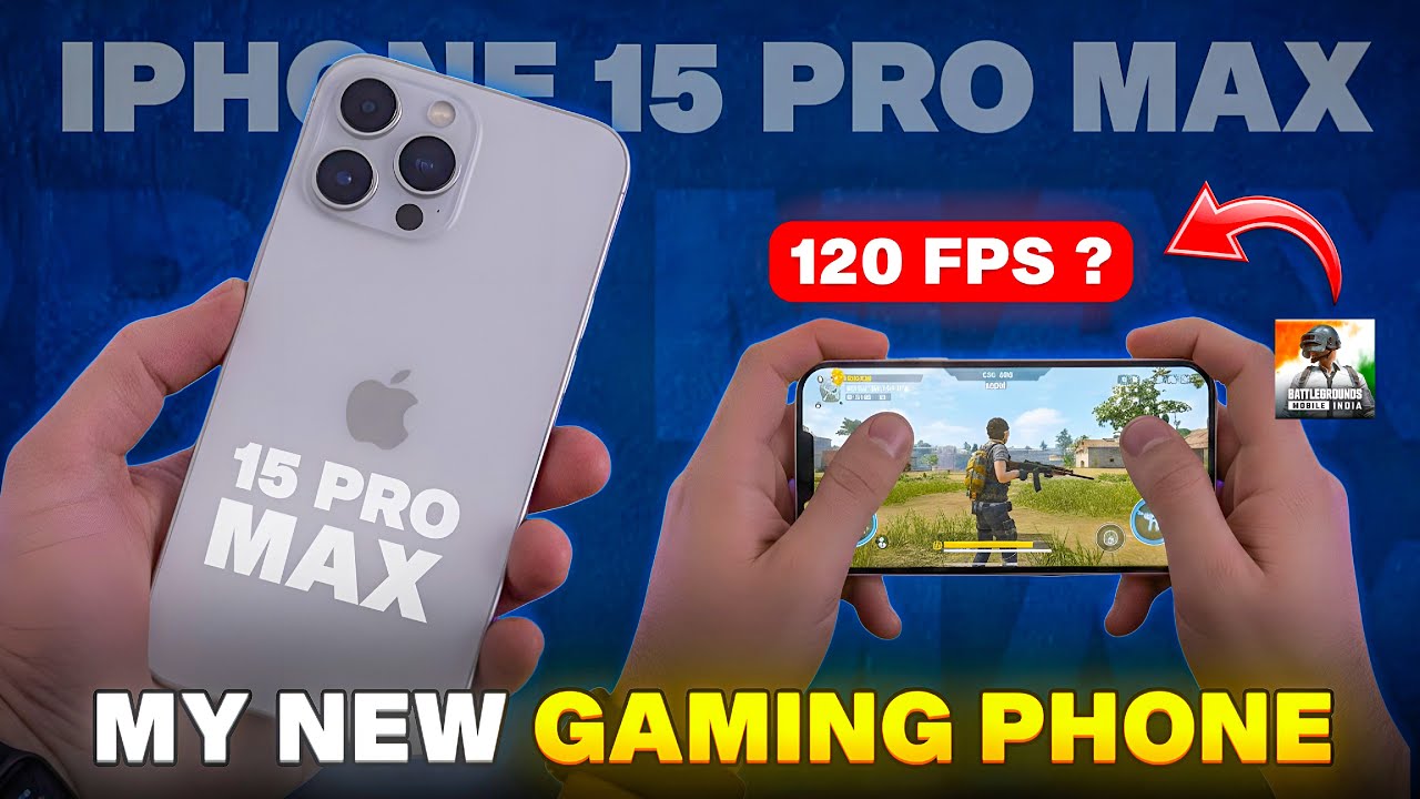 My New Gaming Device 😱 iPhone 15 Pro Max Vs Best iPad Player 🔥📱