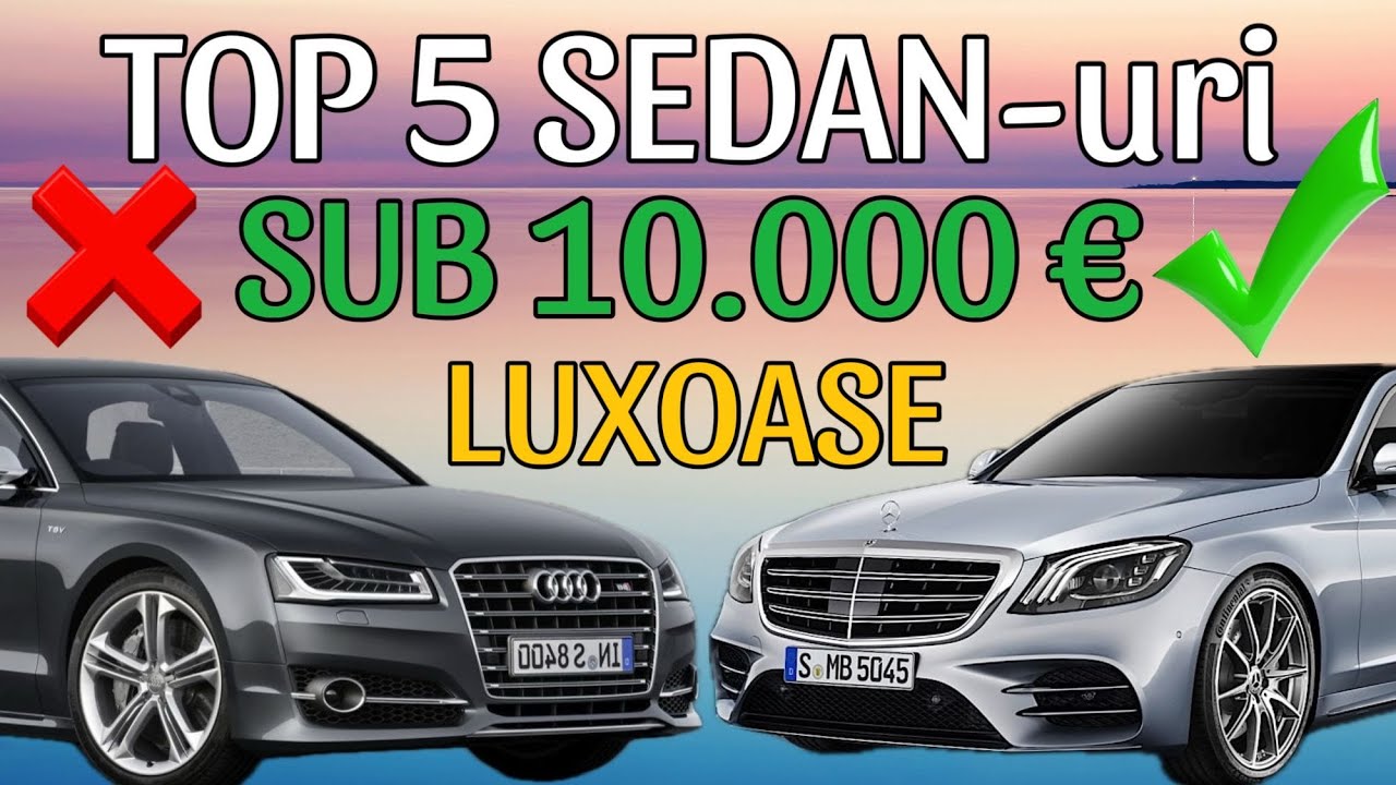 TOP 5 MAȘINI IEFTINE Care Te Fac BOGAT SUB 10.000&euro;! (2025)
