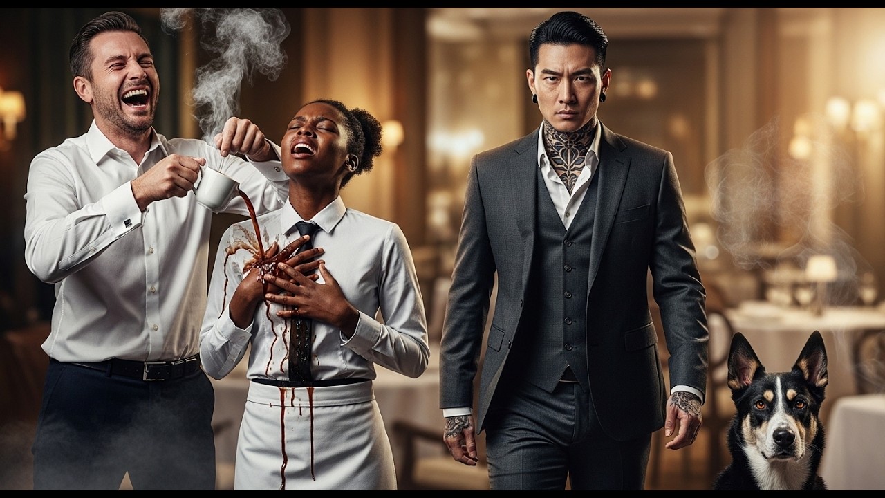 858. Billionaire's Son Pours Hot Coffee on Waitress –Didn't See the Korean Mafia Boss & His K9 Beh