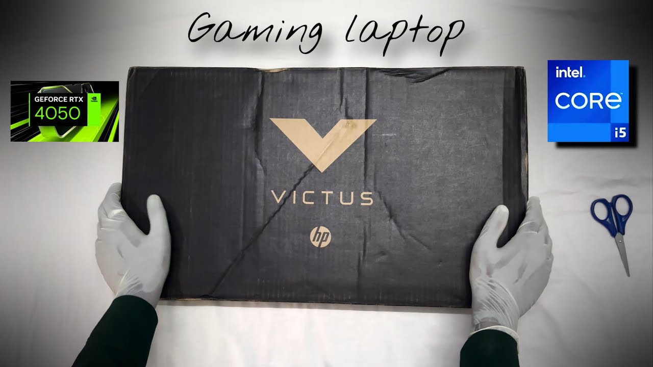 Unboxing🎁 Hp victus Gaming laptop 💻|13th Gen Intel Core i5-13420H,6GB NVIDIA RTX 4050|The KDP Legend