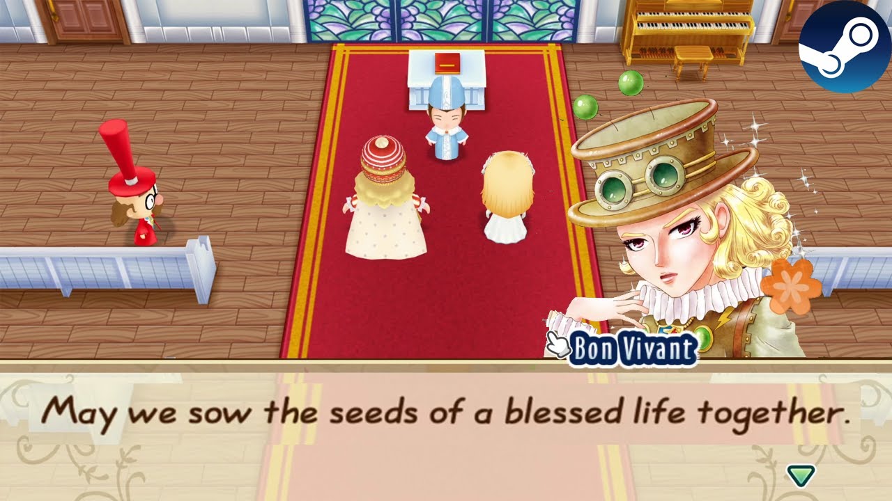 SPECIAL CANDIDATE #4 BON VIVANT / GOURMET MARRIAGE - Story of Seasons Friends of Mineral Town PC