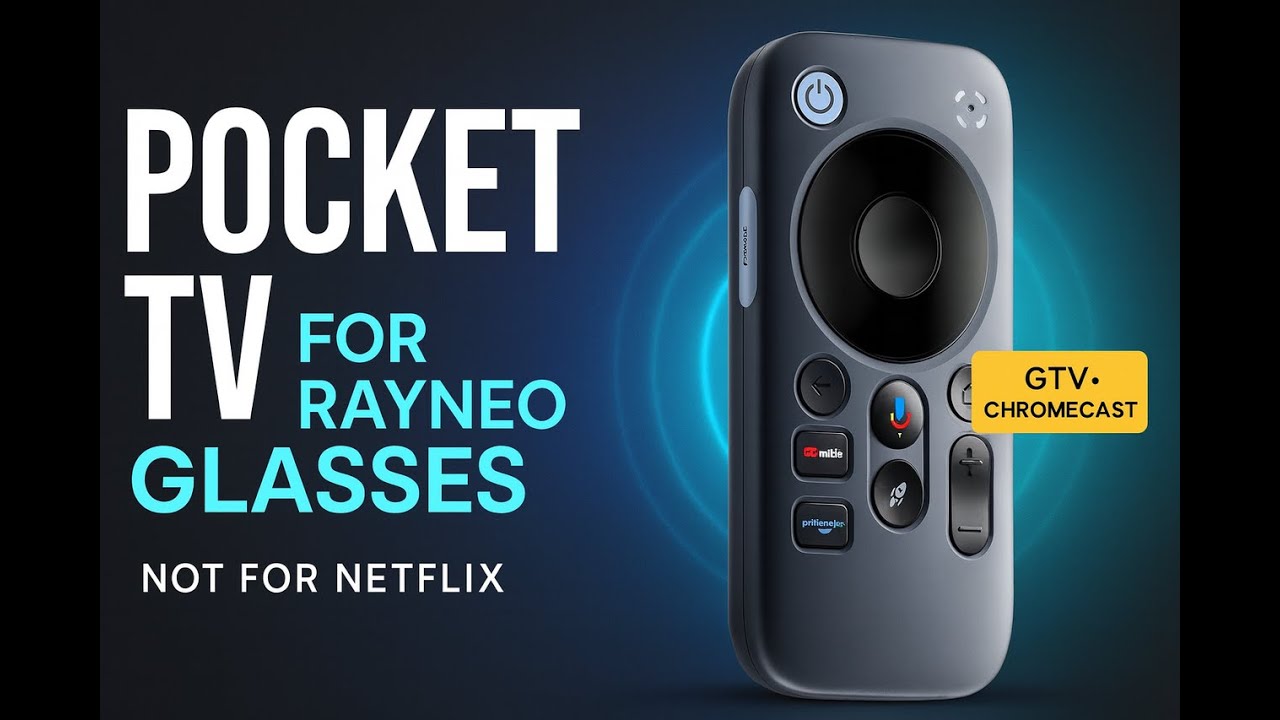 RayNeo Pocket TV Review &mdash; Portable GTV Companion for Air 3s/2s (Not for Netflix)