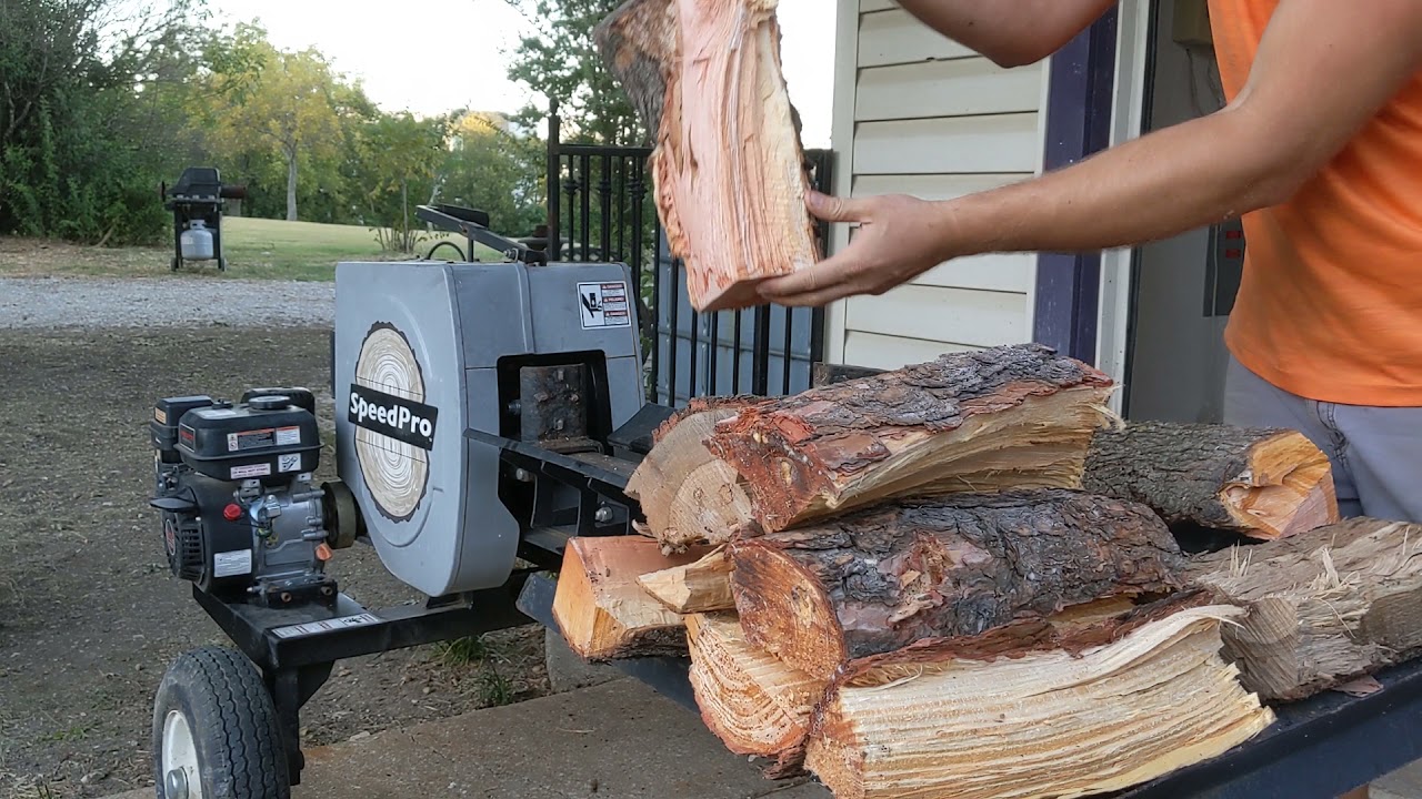 Speeco SpeedPro Kinetic Log Splitter Demonstration