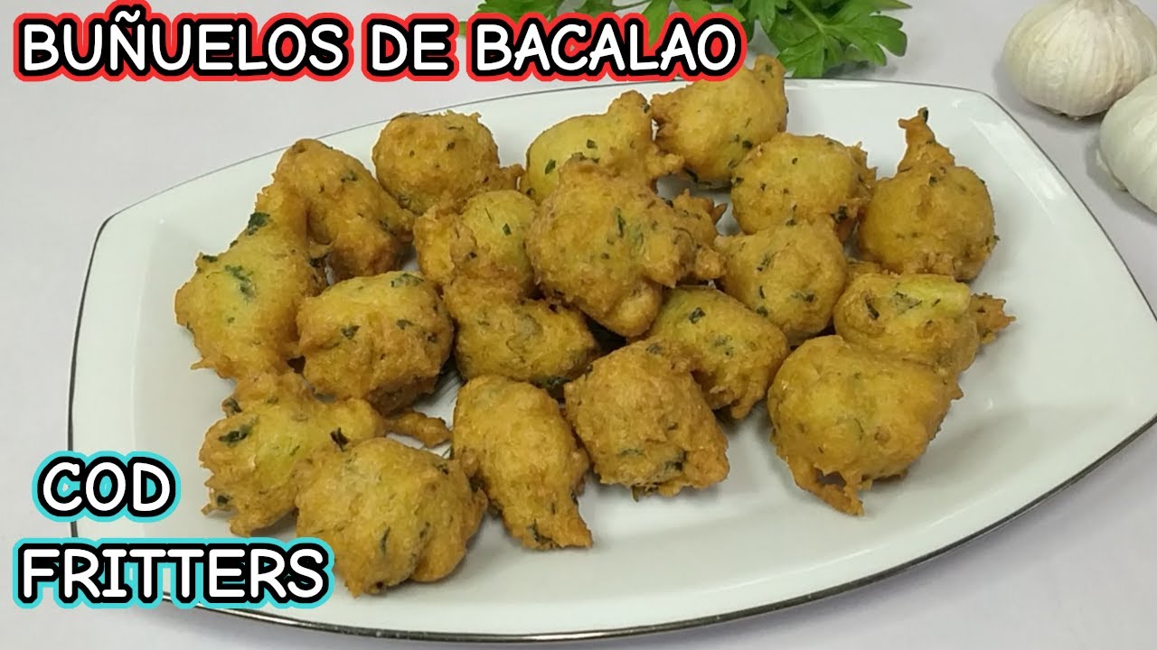 Buñuelos de Bacalao - Cod Fritters