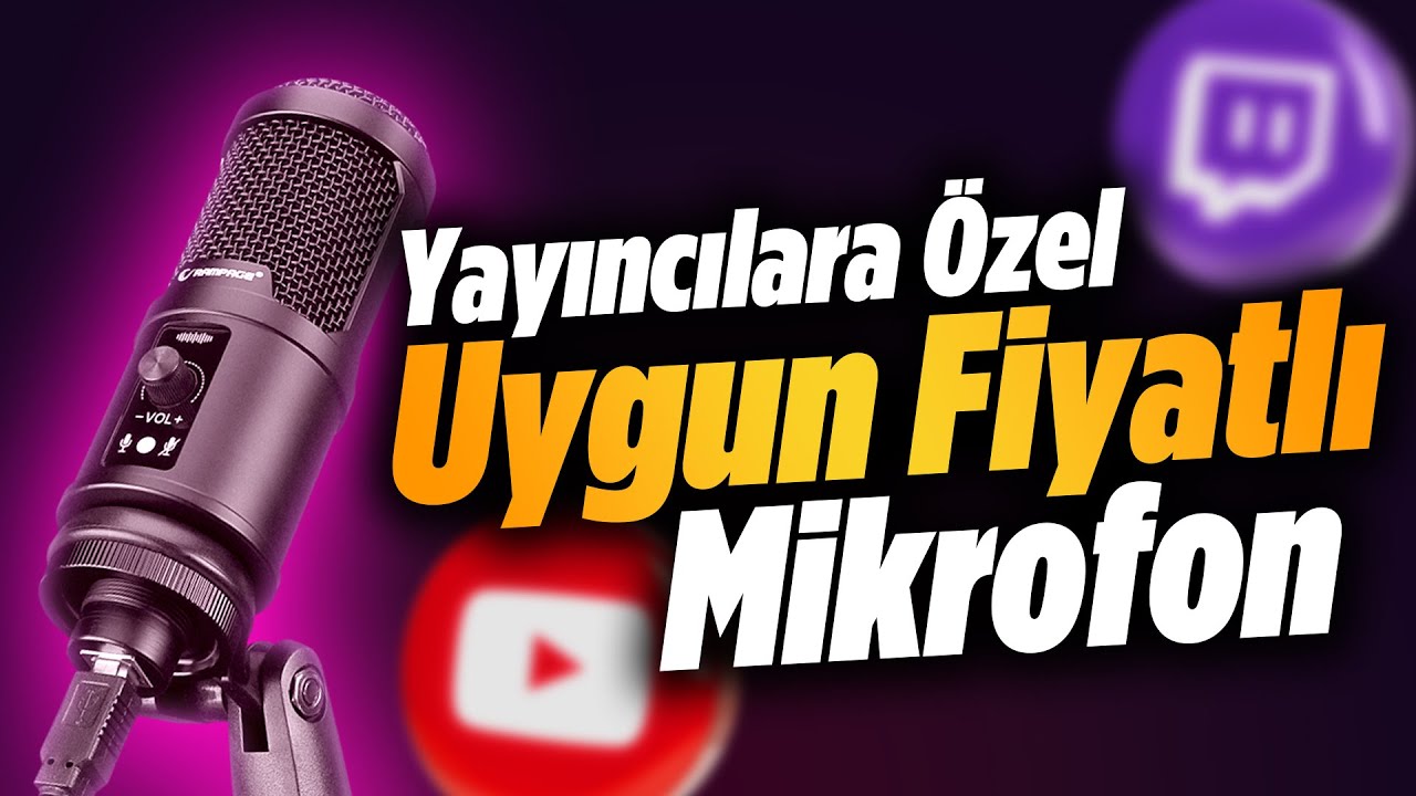Uygun Fiyatlı Yayıncı Mikrofonu! | RAMPAGE RA-MP65 X-FUSE