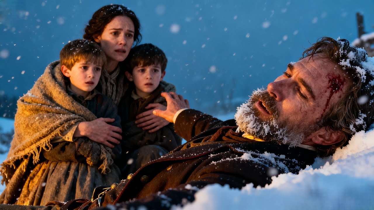 Poor Widow and Her Kids Saved a Dying Rich Cowboy, Unaware He Will Change Their Lives Forever...