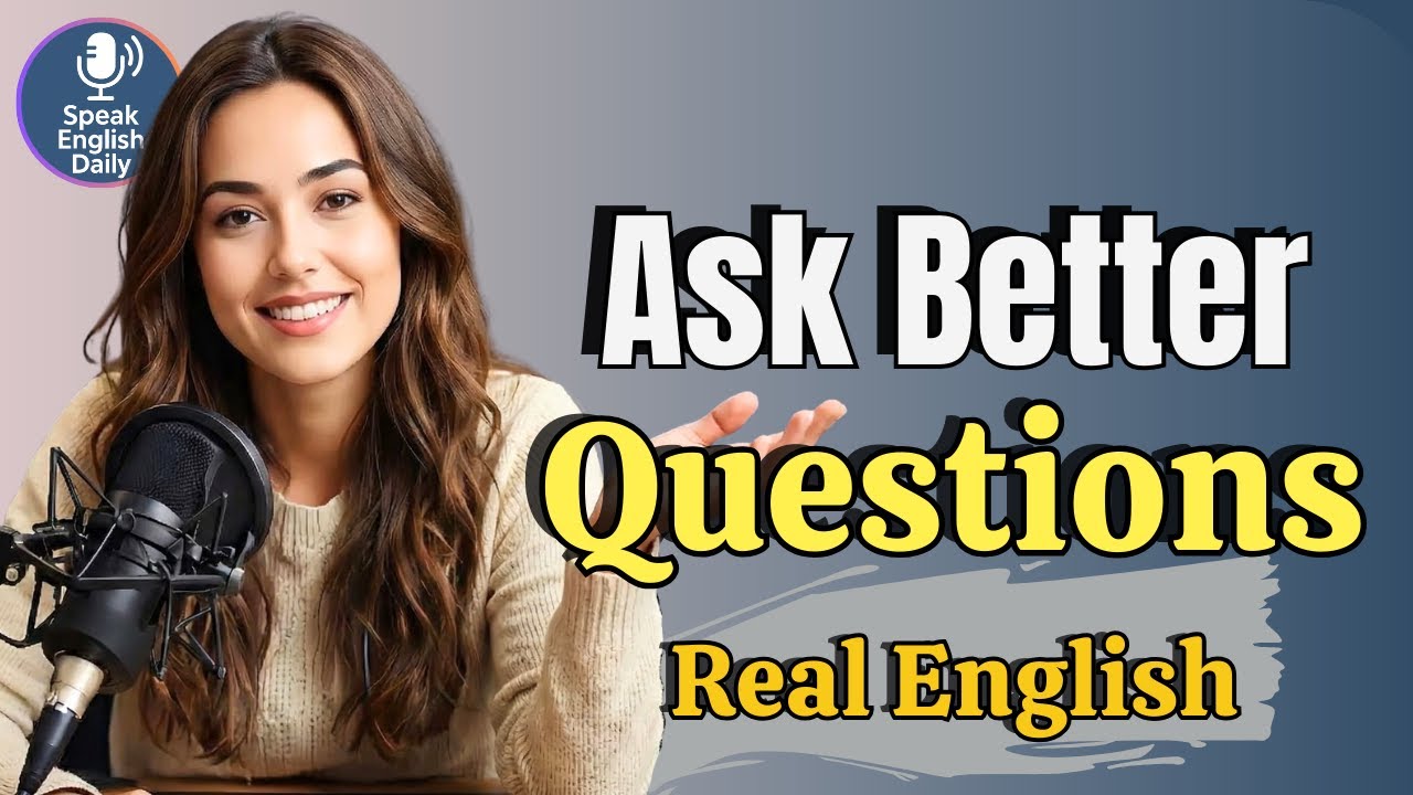 100 Common English Questions You Need to Know to Sound LIKE A NATIVE | Real Life English Shadowing