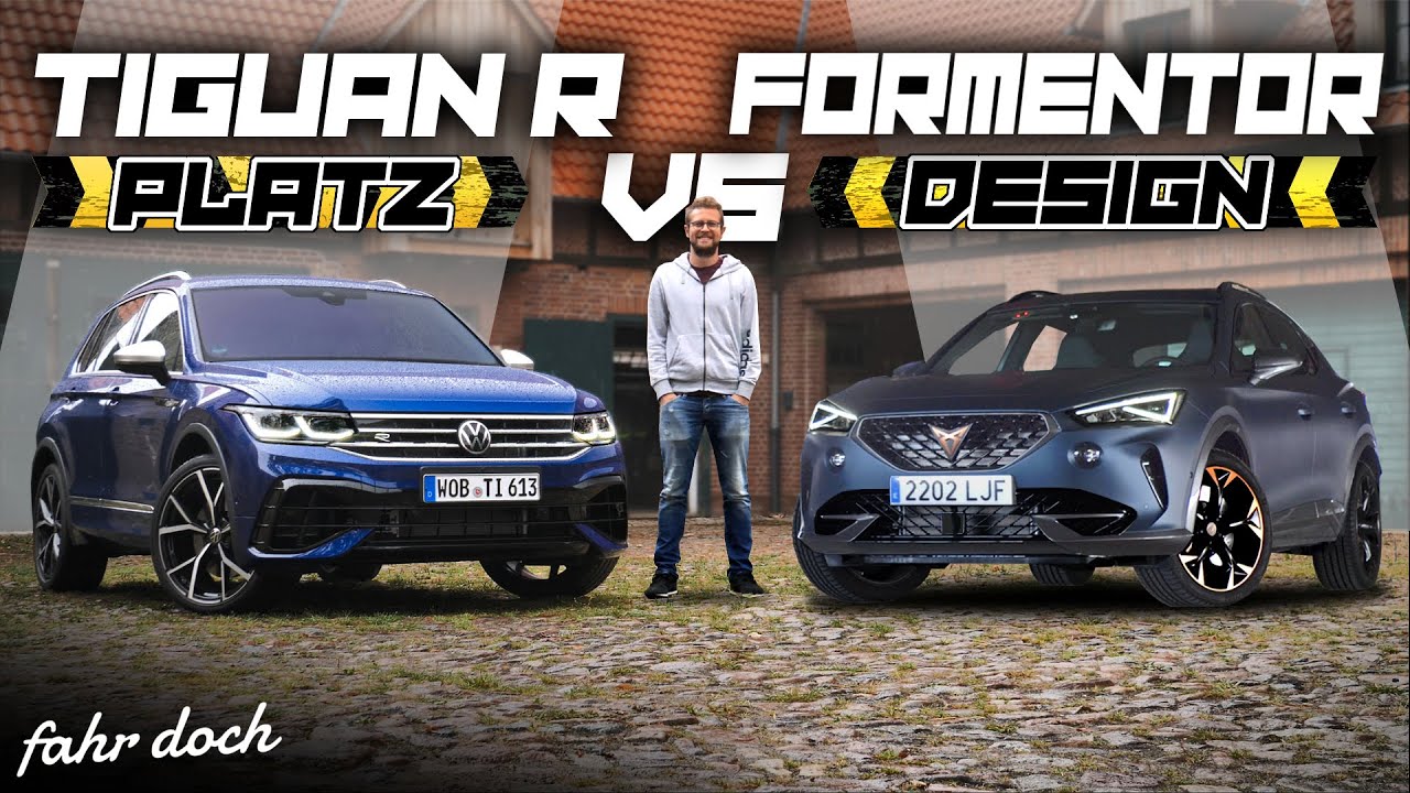 VW Tiguan R vs CUPRA Formentor | REVIEW | 0-100 | DESIGN | ALLTAG | Fahr doch