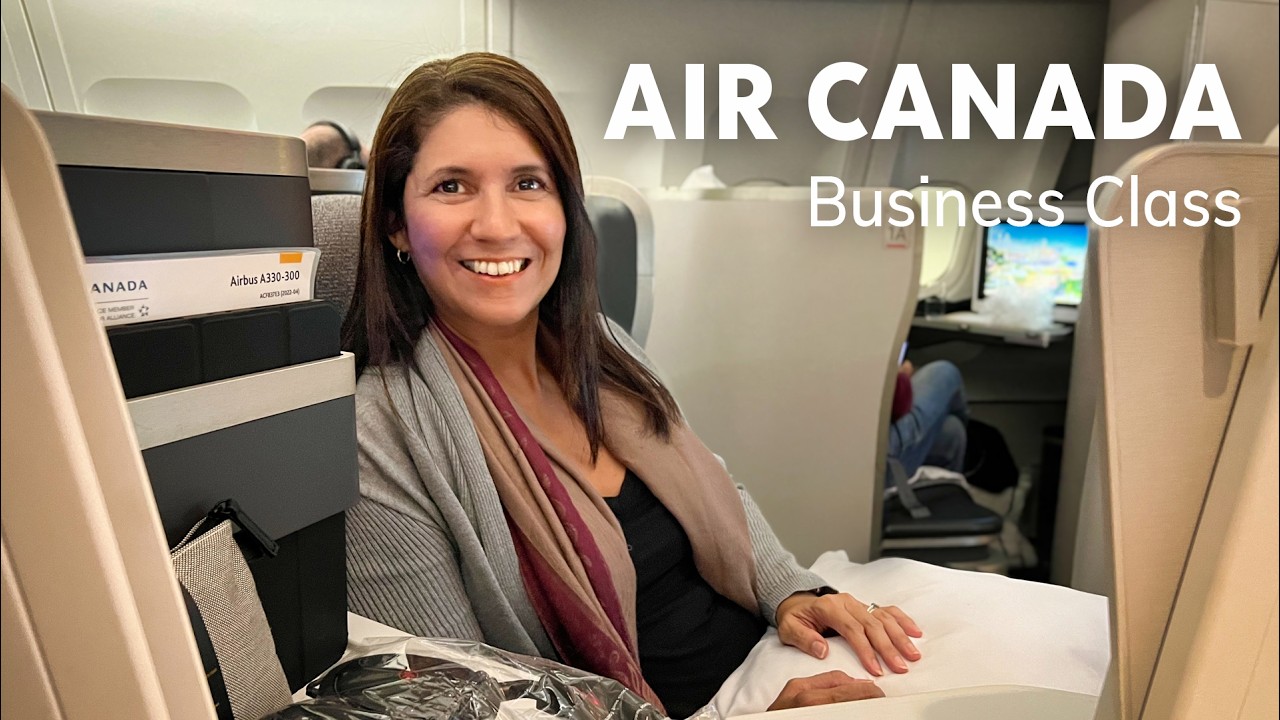 INSIDE Air Canada's $5000 Business Class to Europe