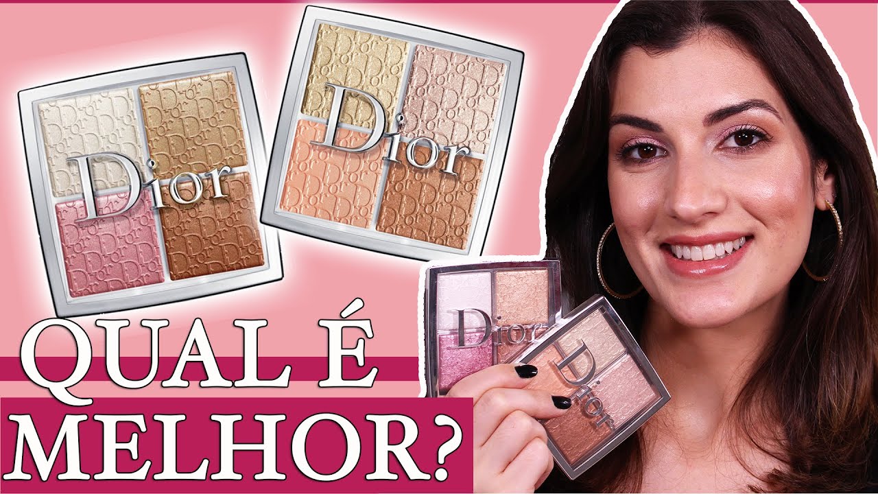COMPARAÇÃO PALETAS DE ILUMINADORES DIOR BACKSTAGE | MAY DANCINI