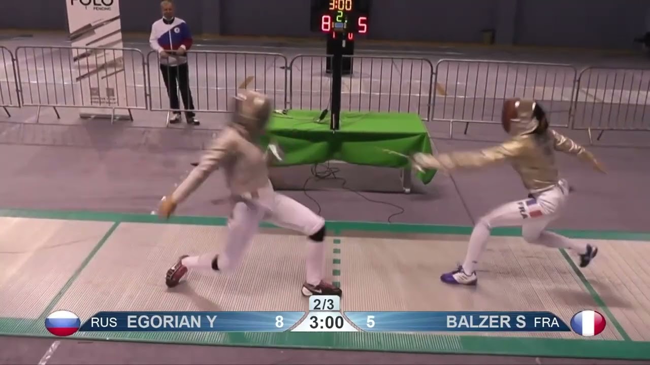 Tbilisi World Cup 2022 SWS - L8 - Egorian RUS v Balzer FRA