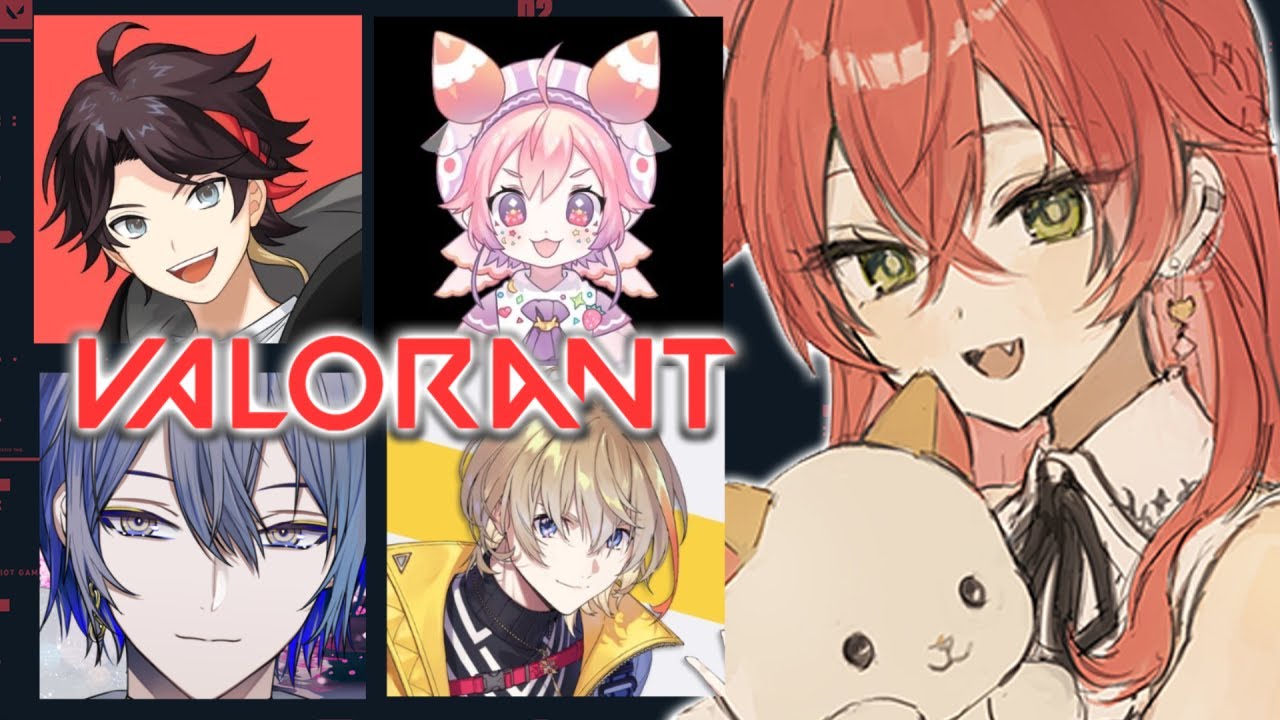 【 Valorant 】にじフルパああああああああ！w/風楽先輩・いちご先輩・三枝先輩・小柳先輩【にじさんじ/獅子堂あかり】