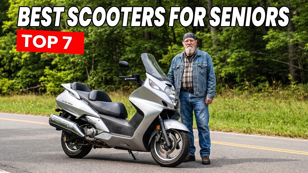 7 Perfect Maxi-Scooters for Seniors (NO BACK PAIN, NO REGRETS)