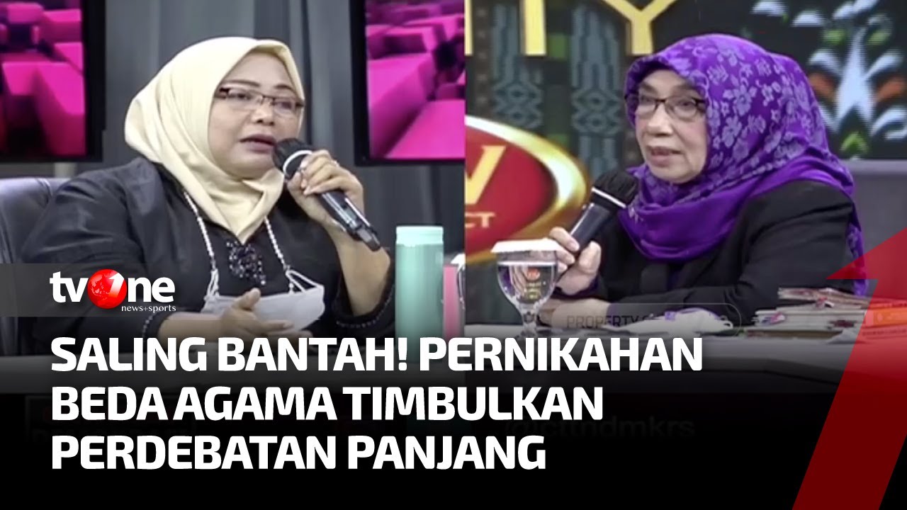 Saling Sanggah, Nikah Beda Agama hanya Memikirkan Duniawi, Tidak Peduli Akhirat? | CDK tvOne