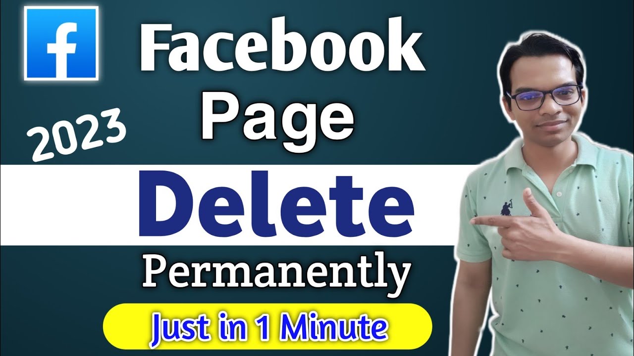 Facebook page delete kaise kare I How to delete facebook page I Delete facebook page