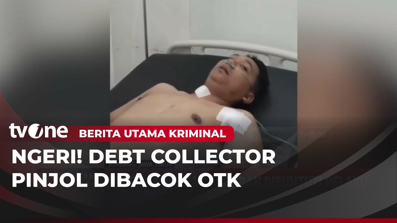 Debt Collector di Jombang jadi Korban Pembacokan OTK | Berita Utama Kriminal
