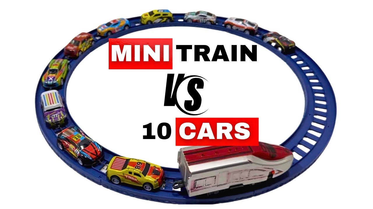 Max Load⁉️ Can This Mini Train Pull 10 Cars?