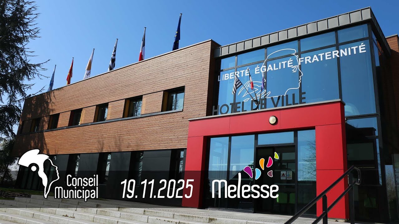 Conseil municipal- Ville de Melesse - 19 novembre 2025