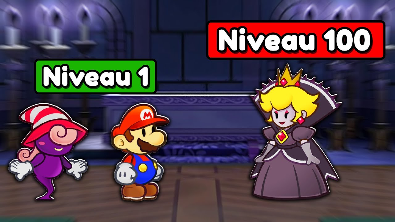 Peut-on finir PAPER MARIO LA PORTE MILLENAIRE SANS gagner d'EXPERIENCE ?