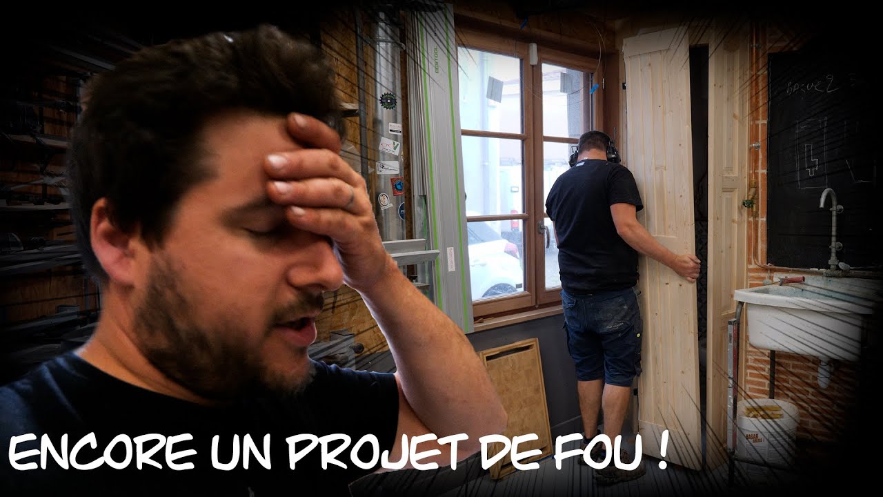 Une porte pour le w-c de l'atelier. Partie 1 Ljvs