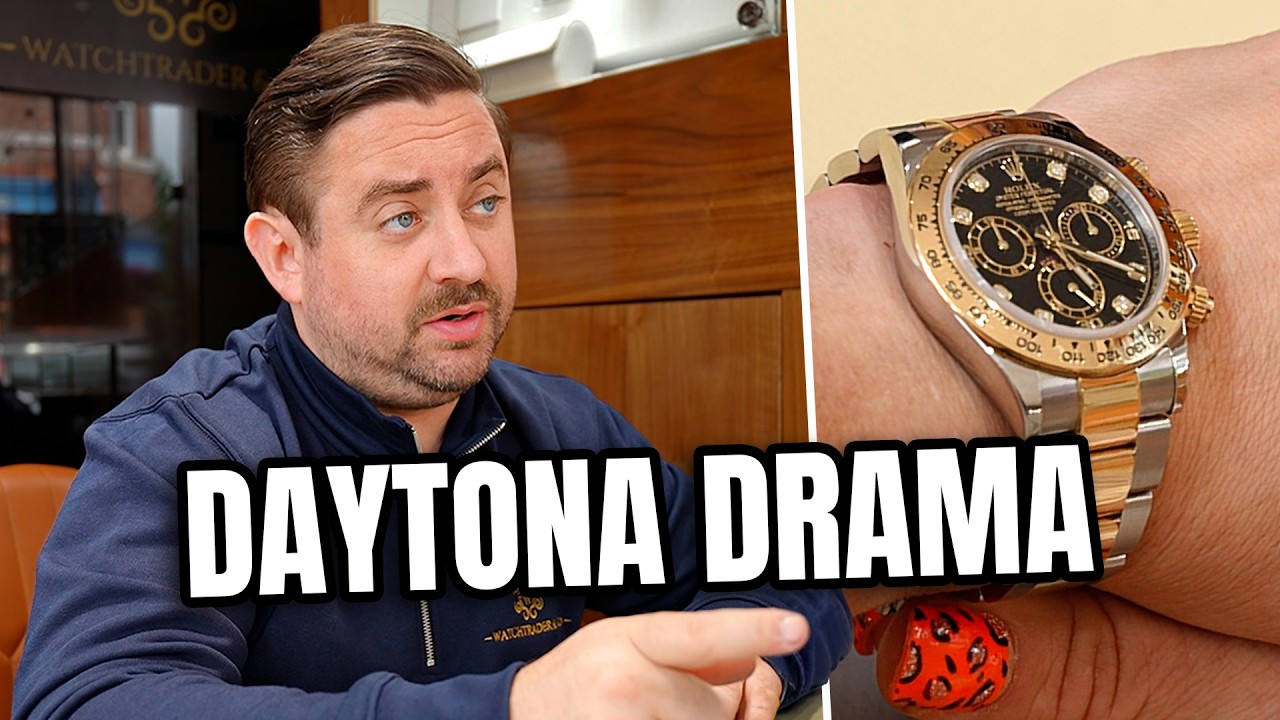 Покупка часов Rolex Daytona не должна быть такой драматичной...