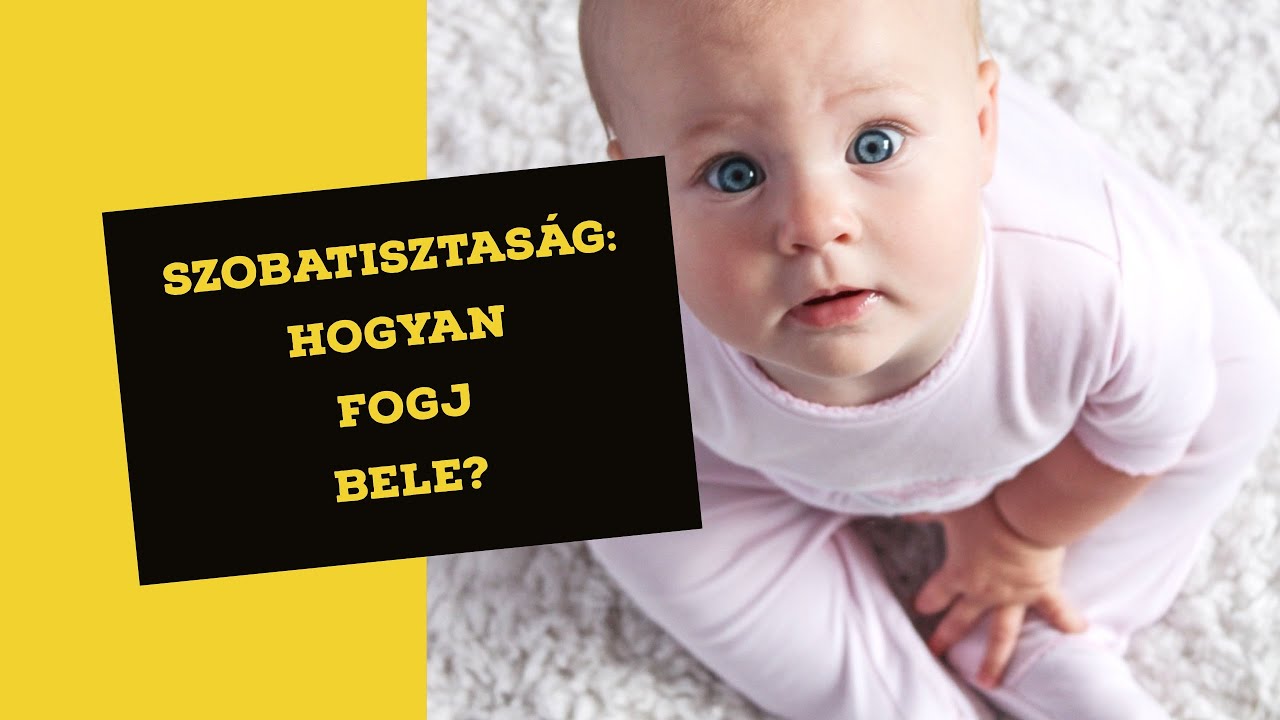 Szobatisztaság: Hogyan és mikor kezdjünk bele?