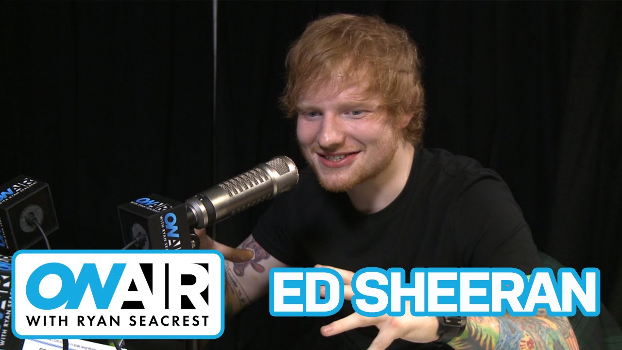 Ed Sheeran On Victoria's Secret Fashion Show  | On Air with Ryan Seacrest
