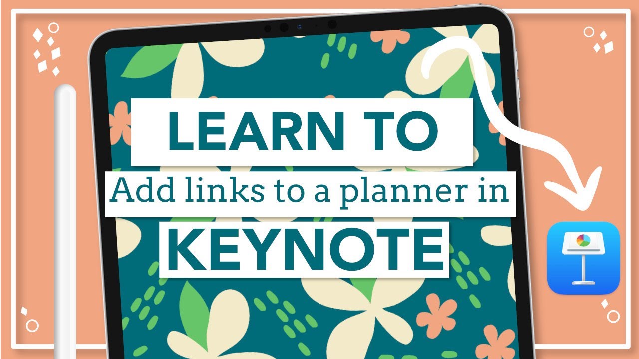 The Freelance Life Tutorials - Learn How to Link a Digital Planner in the Keynote App on your iPad