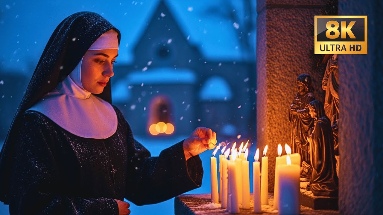Blessed Candle of the Night | Gregorian Chants for Sleep and Peace ✝️ Ambient