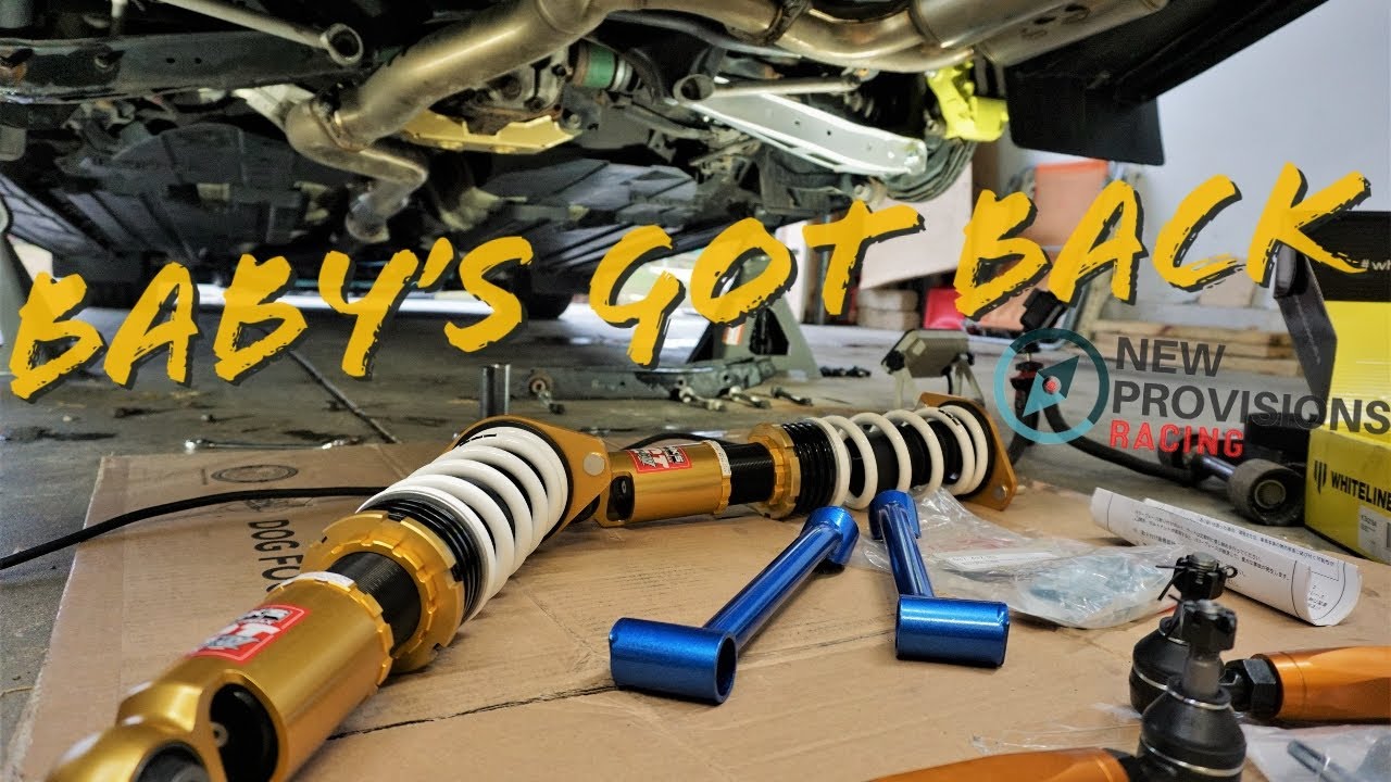 Installing HKS Coilovers, Whiteline LCA's & Toe Arms, and Cusco Power Brace Rear