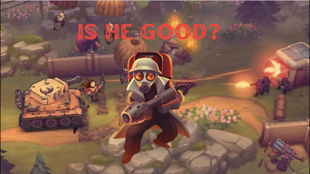 GUNS UP! MOBILE | Is Flamer Good For Defence?