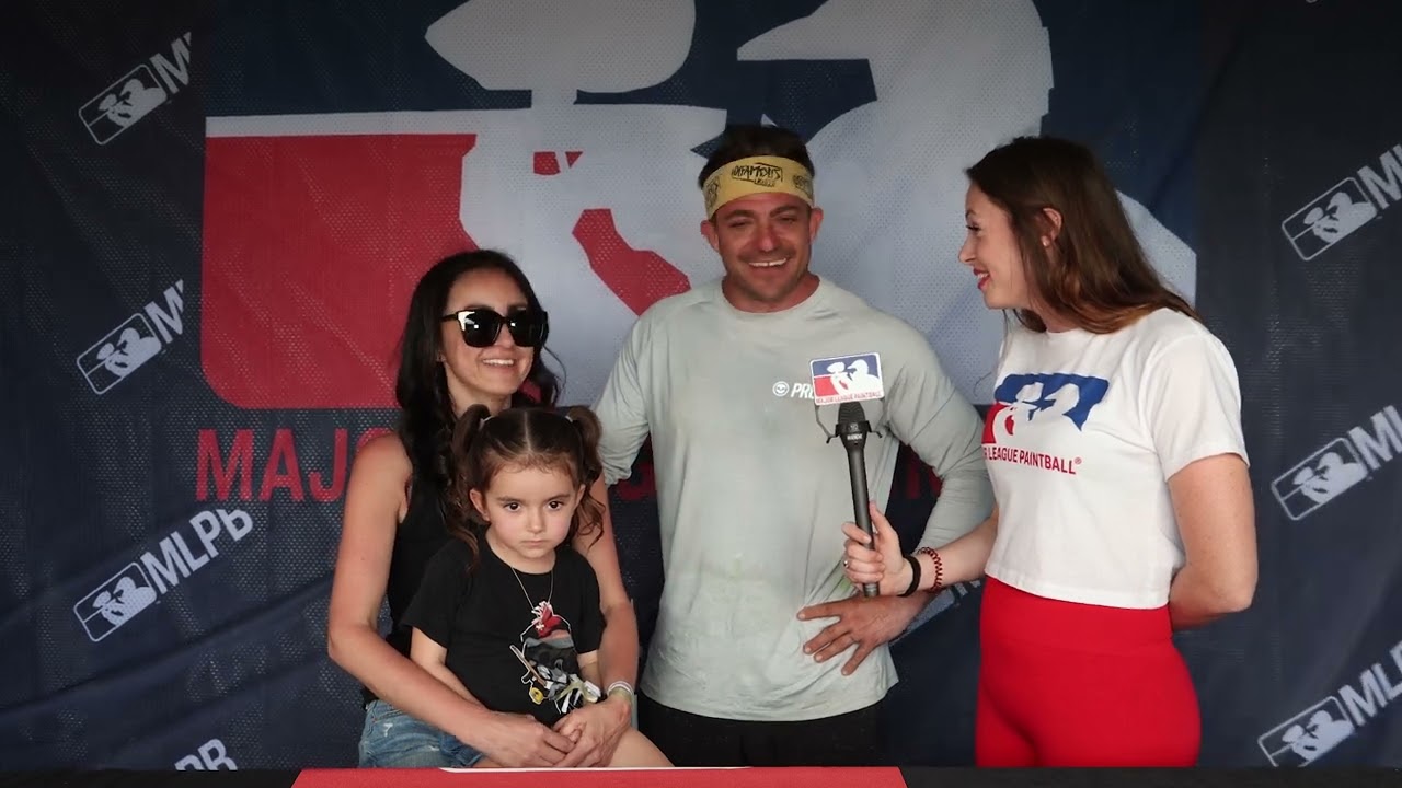 Major League Paintball interview Thomas Taylor and his family.