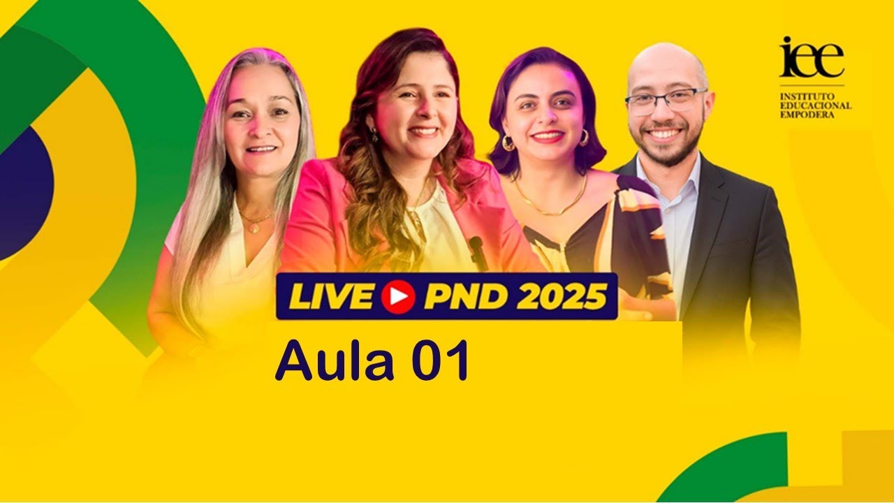 Revisaço PND – Aula 01 - Tópicos de 01 ao 05.