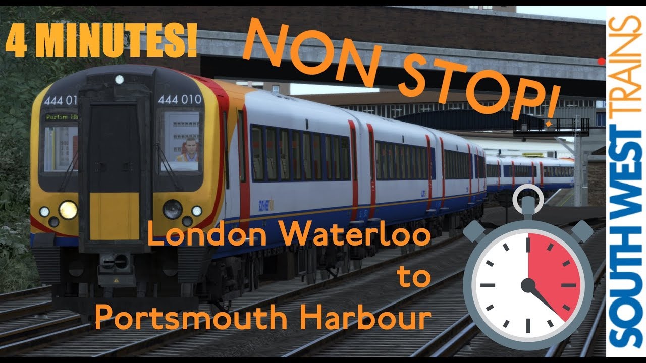 (Train Sim) London to Portsmouth in 4 Minutes (Portsmouth Direct Line 2018)