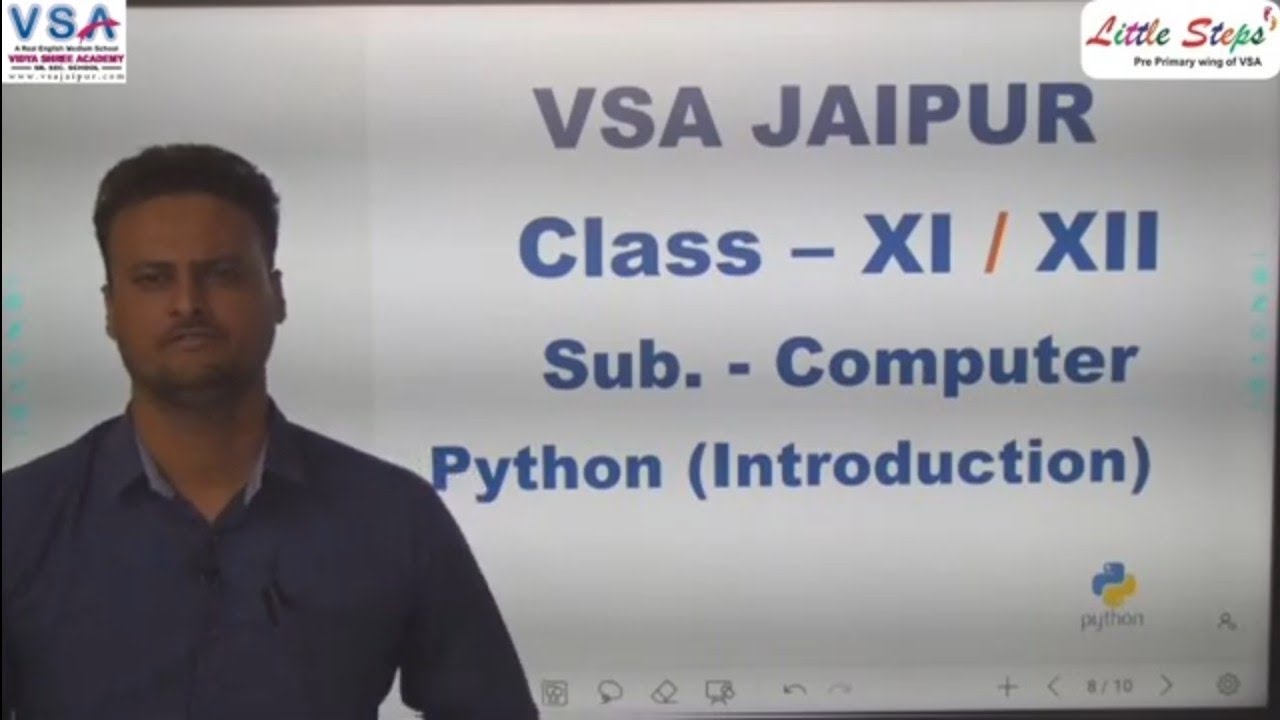 Computer Science | Python | Class 11th & 12th | Shivram Sir | VSAJaipur